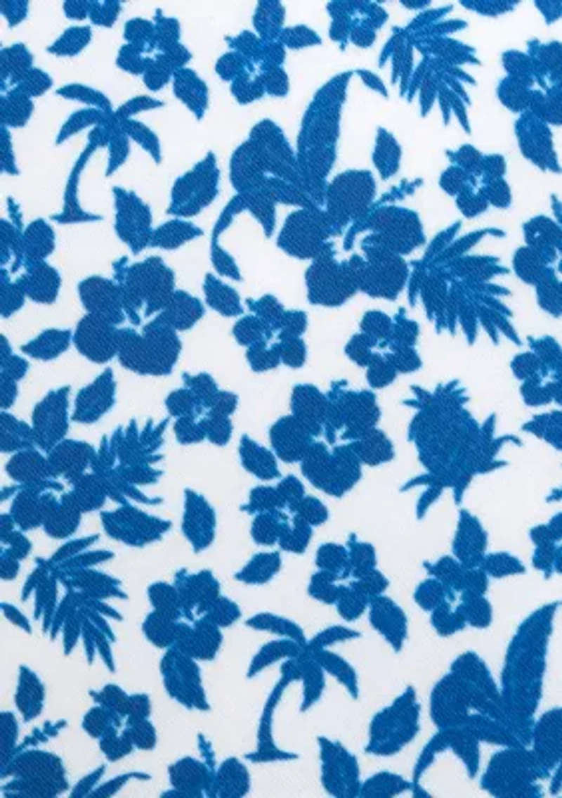 Men's Tropical Blue Tie