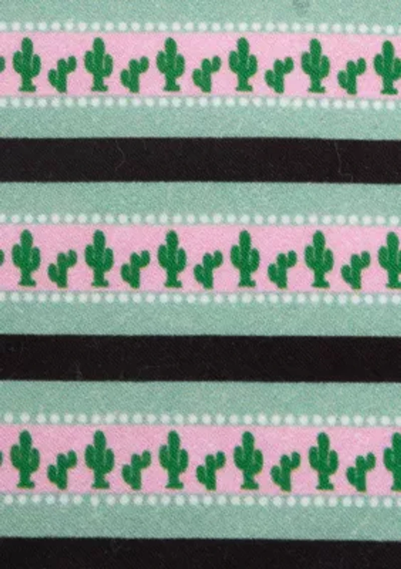 Men's Texas Cactus Stripe Sage Tie