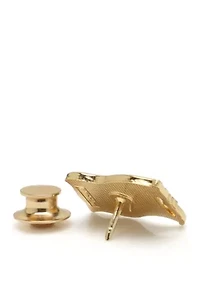 Waving American Flag Lapel Pin