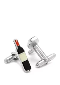 Wine and Bottle Cufflinks