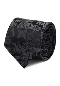 Batman Comic Black Tie