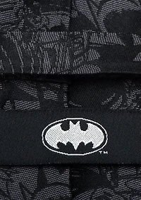 Batman Comic Black Tie