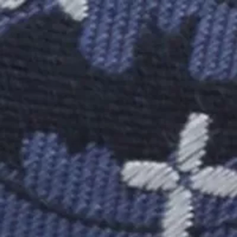 Batman Cross Blue Silk Tie
