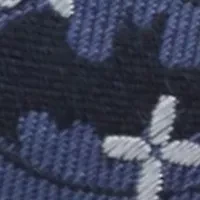 Batman Cross Blue Silk Tie