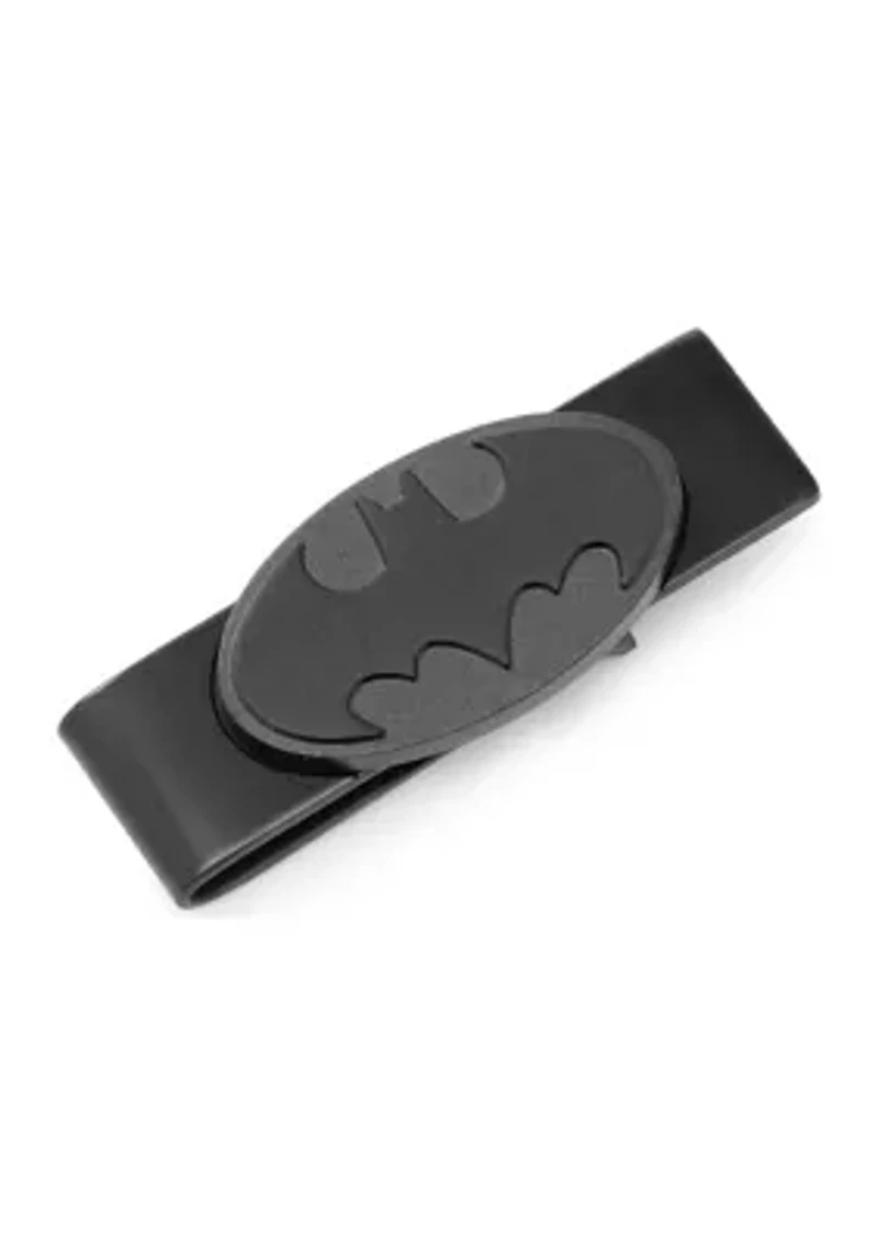 Batman Satin Black Money Clip
