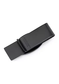 Batman Satin Black Money Clip