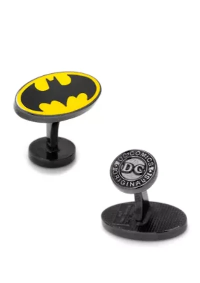 DC Comics Transparent Enamel Batman Cufflinks