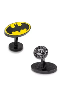 DC Comics Transparent Enamel Batman Cufflinks