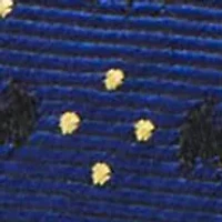 Batman Icon Diamond Dot Navy Tie