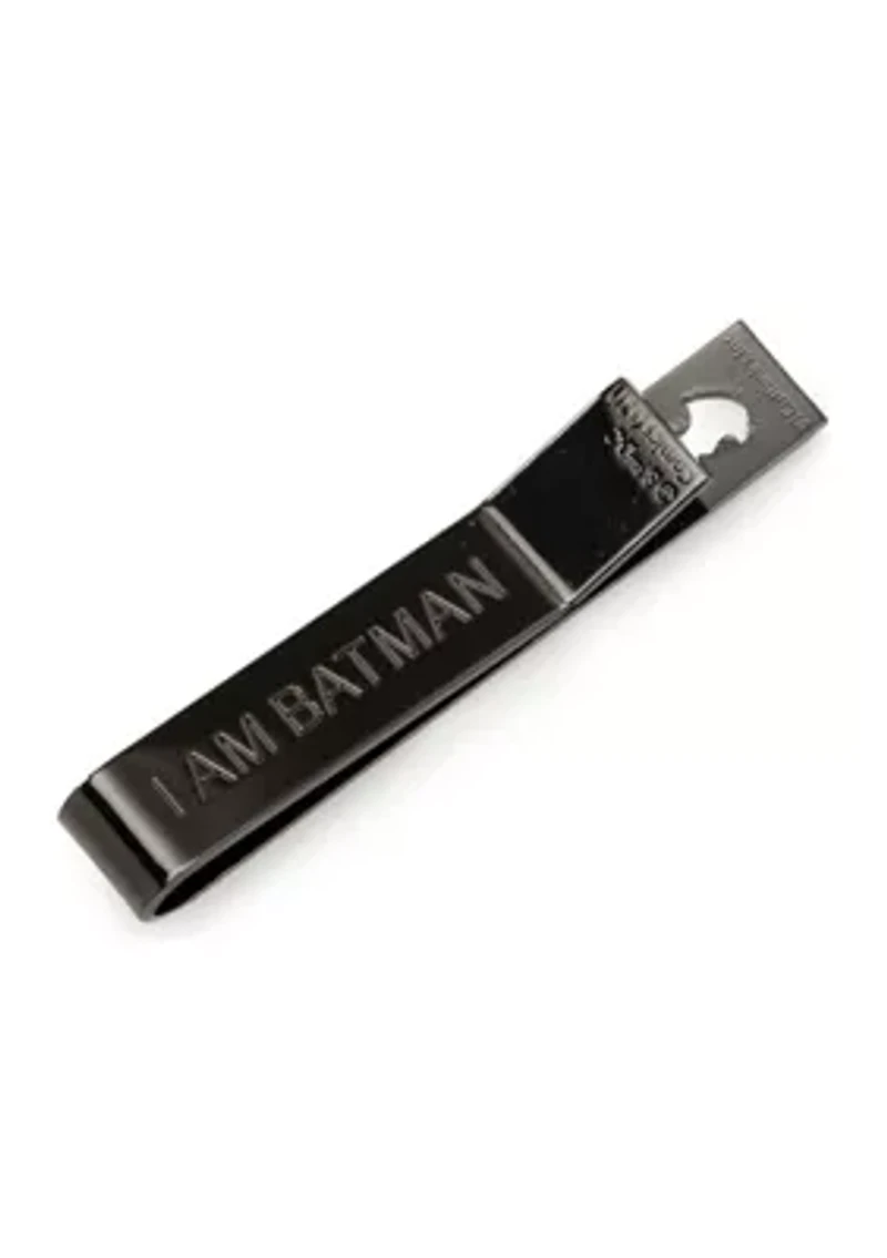 I Am Batman Black Tie Bar