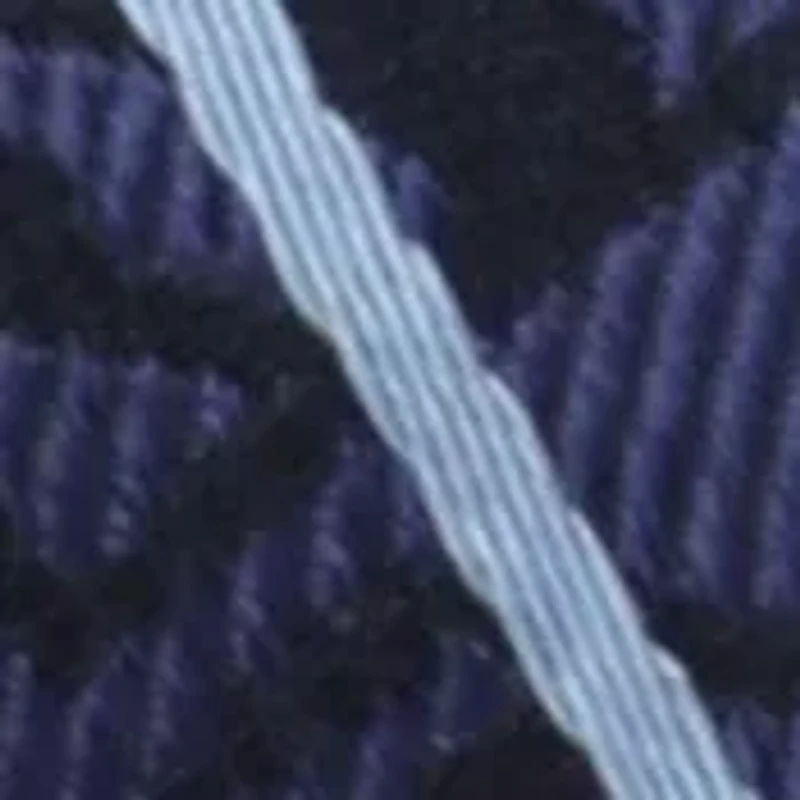 Superman Stripe Pattern Blue Silk Tie