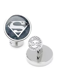 Superman Navy Gemstone Cufflinks