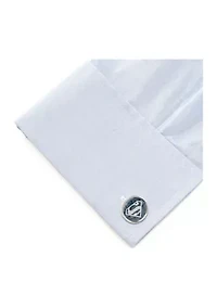 Superman Navy Gemstone Cufflinks