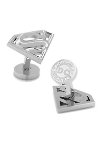 Stainless Steel Superman Cufflinks