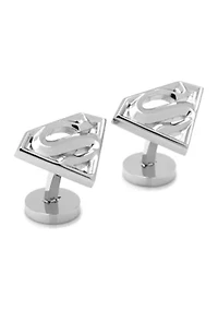 Stainless Steel Superman Cufflinks