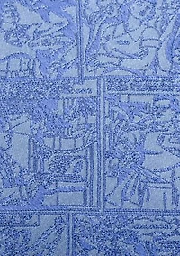 Superman Comic Blue Tie