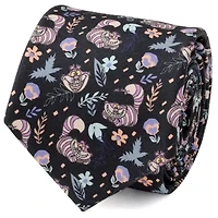 Alice in Wonderland Cheshire Cat Black Tie