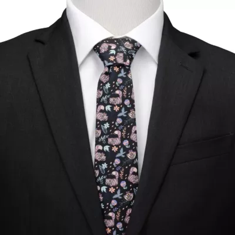 Alice in Wonderland Cheshire Cat Black Tie