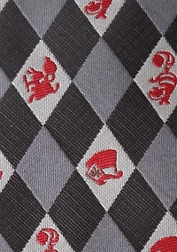 Alice in Wonderland Gray Tie