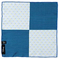 Donald Duck Blue Pocket Square