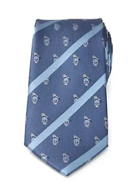 Donald Duck Stripe Blue Tie