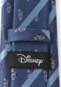 Donald Duck Stripe Blue Tie