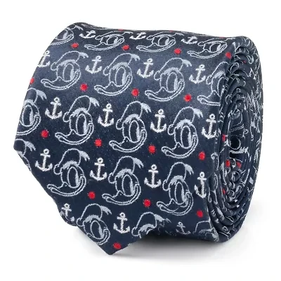 Donald Duck Anchor Navy Blue Tie