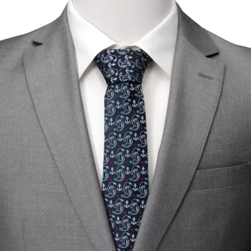 Donald Duck Anchor Navy Blue Tie