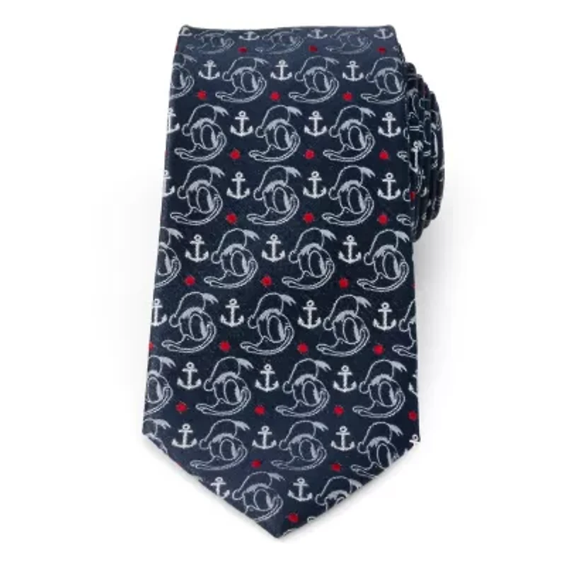 Donald Duck Anchor Navy Blue Tie