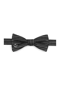 Nightmare Before Christmas Stripe Bow Tie