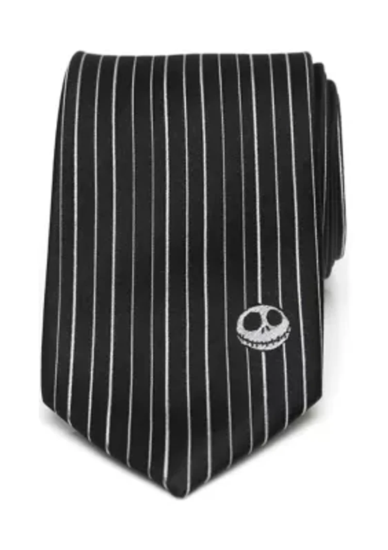 Nightmare Before Christmas Stripe Tie