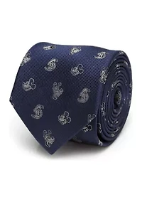 Mickey and Friends Blue Men's Tie