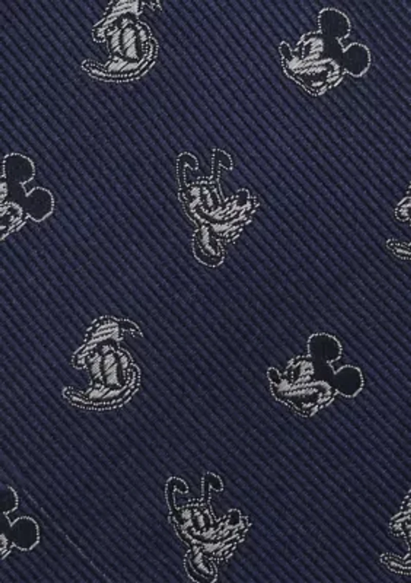 Mickey and Friends Blue Men's Tie