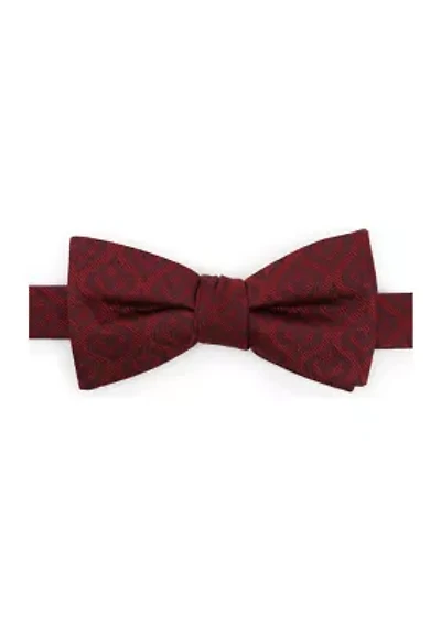 Mickey Mouse Holiday Maroon Bow Tie