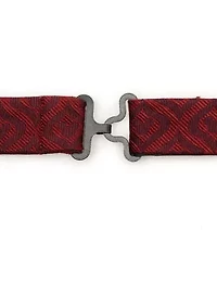 Mickey Mouse Holiday Maroon Bow Tie