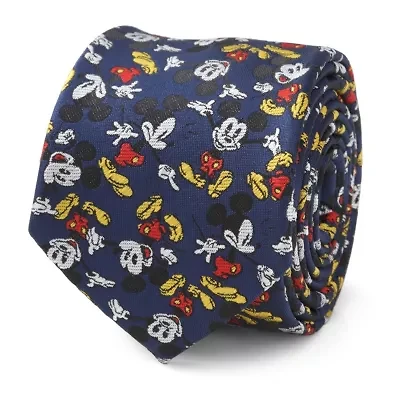 Mickey Action Navy  Tie