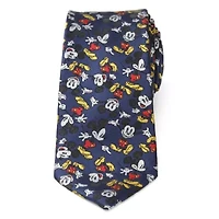 Mickey Action Navy  Tie