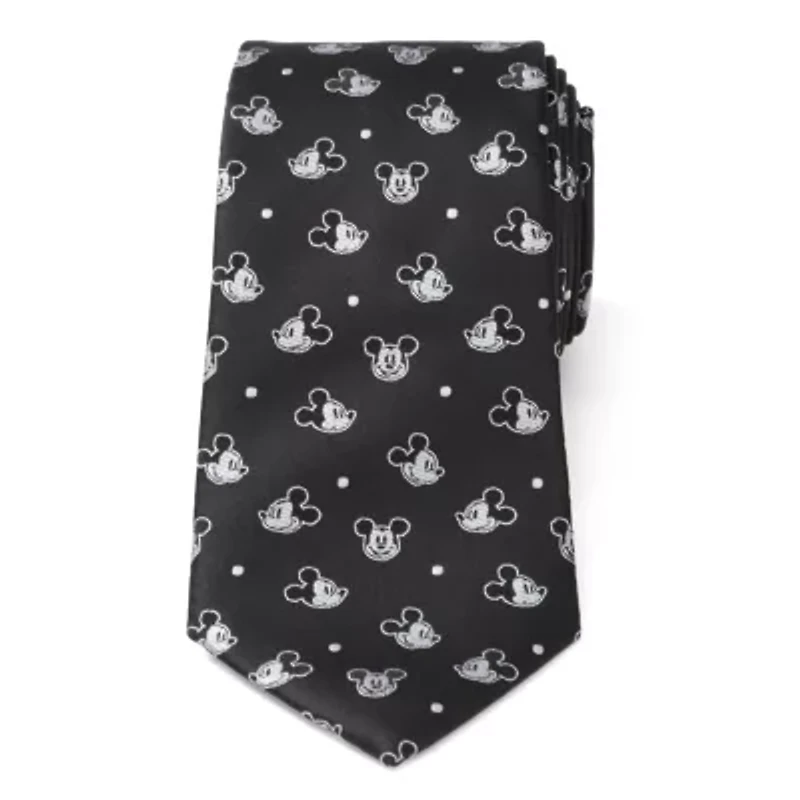 Mickey Dot Black  Tie