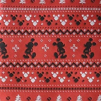 Mickey Fair Isle Red  Tie