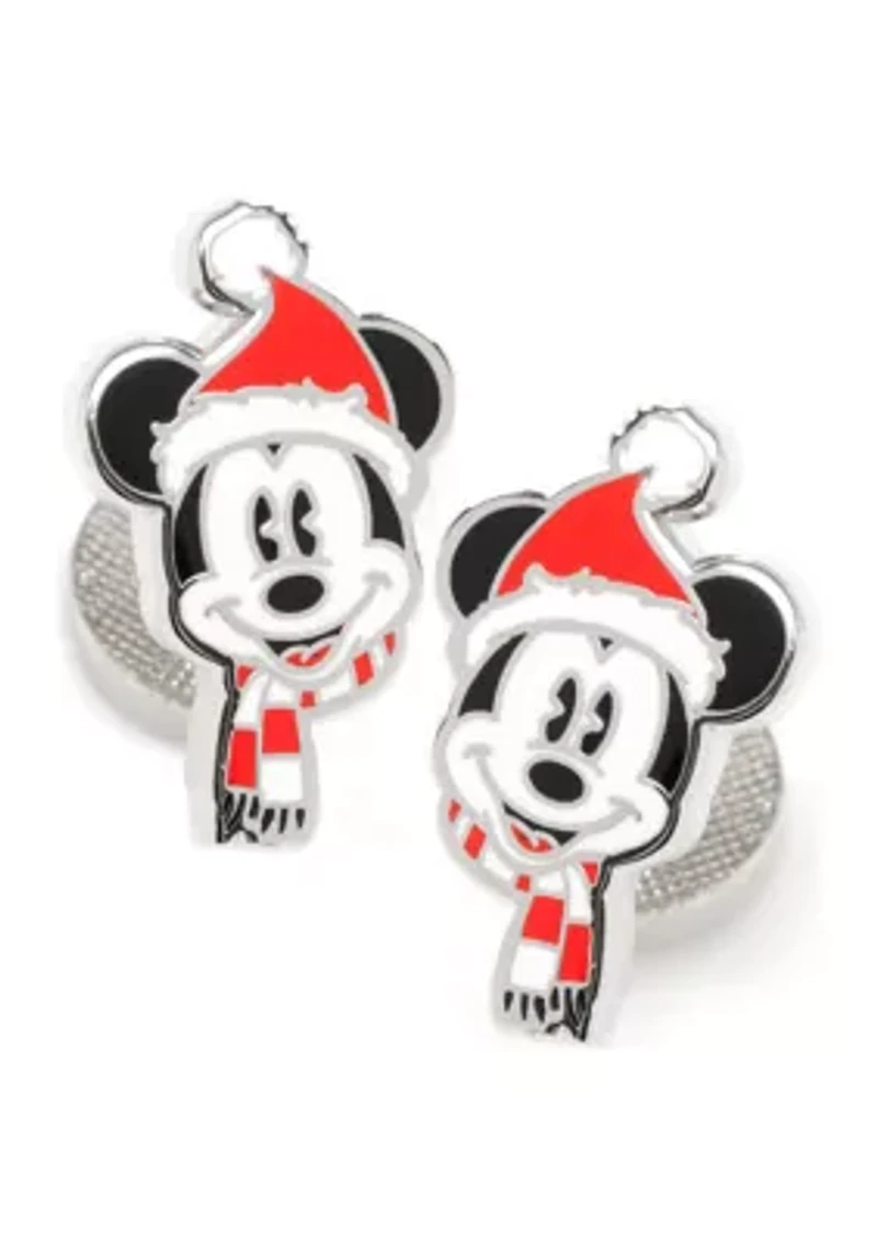 Mickey Mouse Holiday Hat Cufflinks