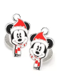 Mickey Mouse Holiday Hat Cufflinks
