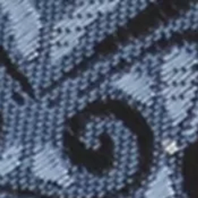 Mickey Mouse Damask Tile Blue Tie