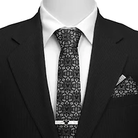 Mickey Mouse Damask Tile Tie