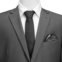 Mickey Mouse Black Necktie and Tie Bar Gift Set