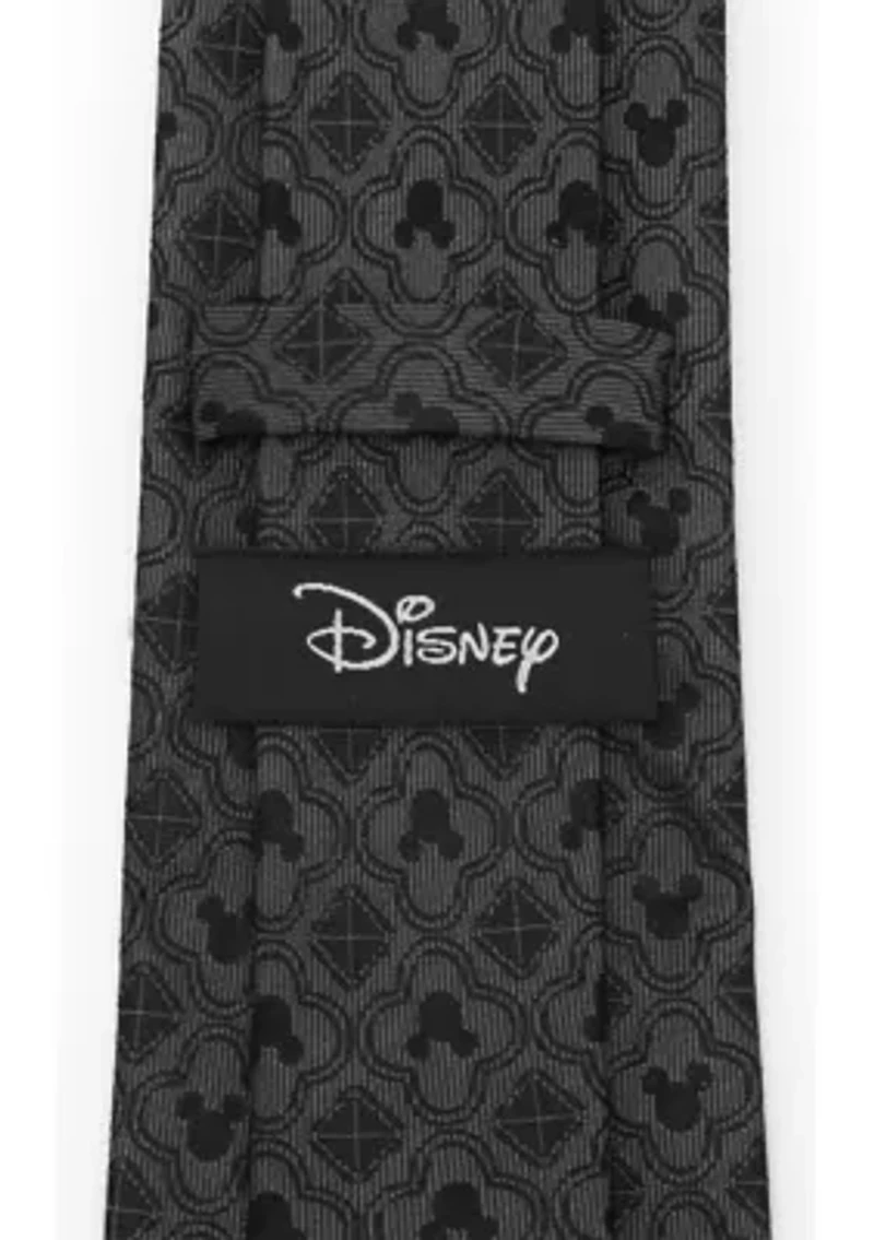 Mickey Mouse Pattern Black Tie