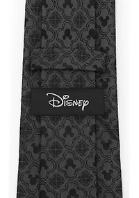 Mickey Mouse Pattern Black Tie