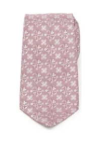 Mickey Mouse Silhouette Blossom Pink Tie