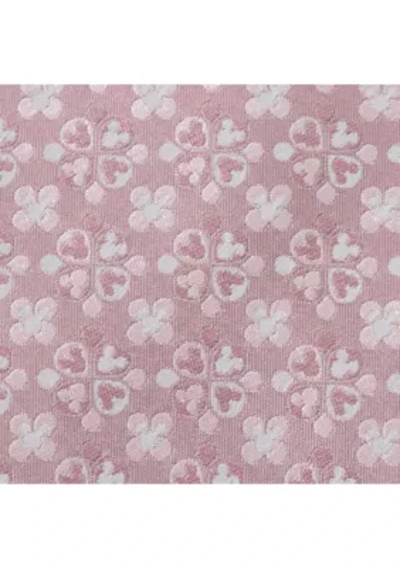 Mickey Mouse Silhouette Blossom Pink Tie