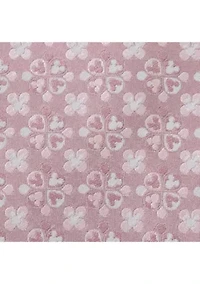 Mickey Mouse Silhouette Blossom Pink Tie