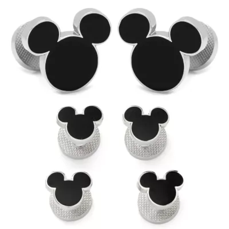 Mickey Mouse Silhouette Stud Set